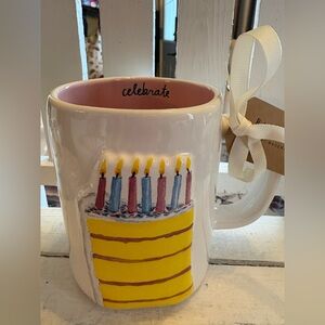 Rae Dunn CELEBRATE Design Mug